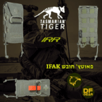 פאוץ' עזרה ראשונה טקטי מסוג TT IFAK Pouch Vertical IRR המיועד לשליפה מהירה לאפוד לוחם, נמכר בנץ המדבר שדרות